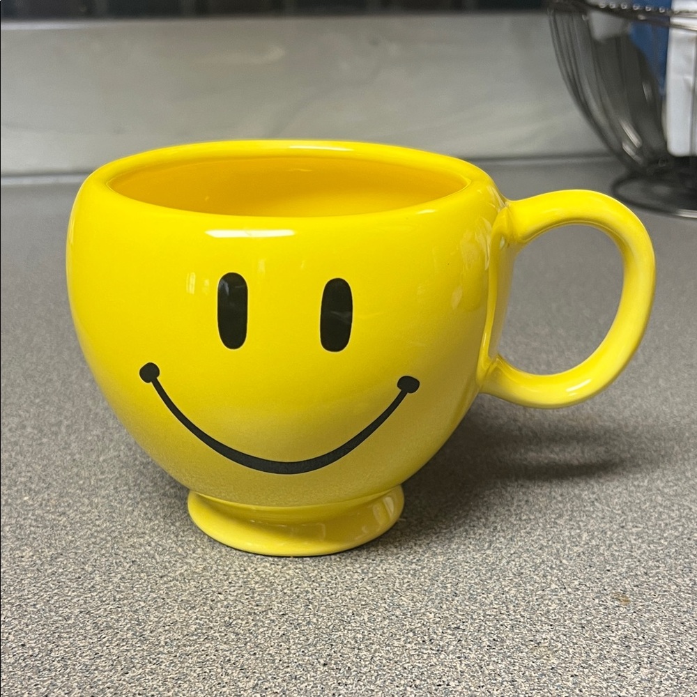 Yellow Smiley Face Mug